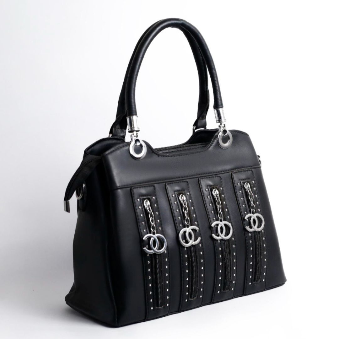 black handbag
