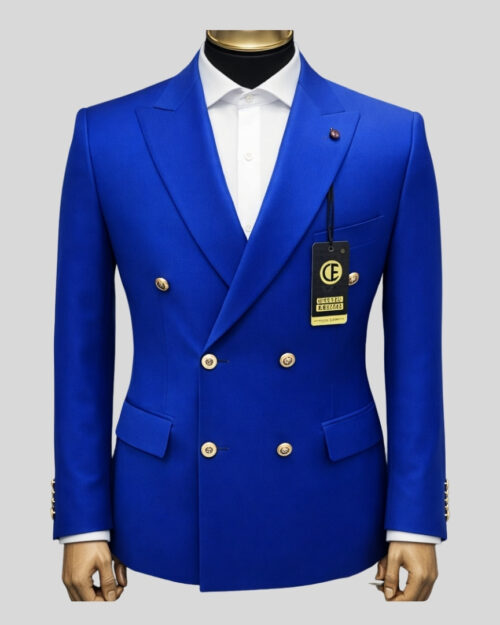 elegant seafoam green double breasted suit