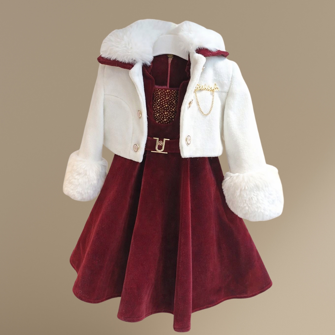 elegant princess party dress set for girls