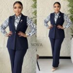 emerald prestige three piece power suit